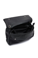 Women's Black Long Strap Crossbody Bag | Derimod
