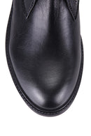 Studded Women's Leather Boots | Derimod