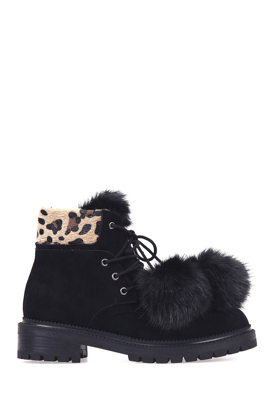Women's Leopard Detailed Boots 18WFE113710 | Derimod