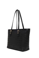Woman Black Printed Shoulder Bag | Derimod