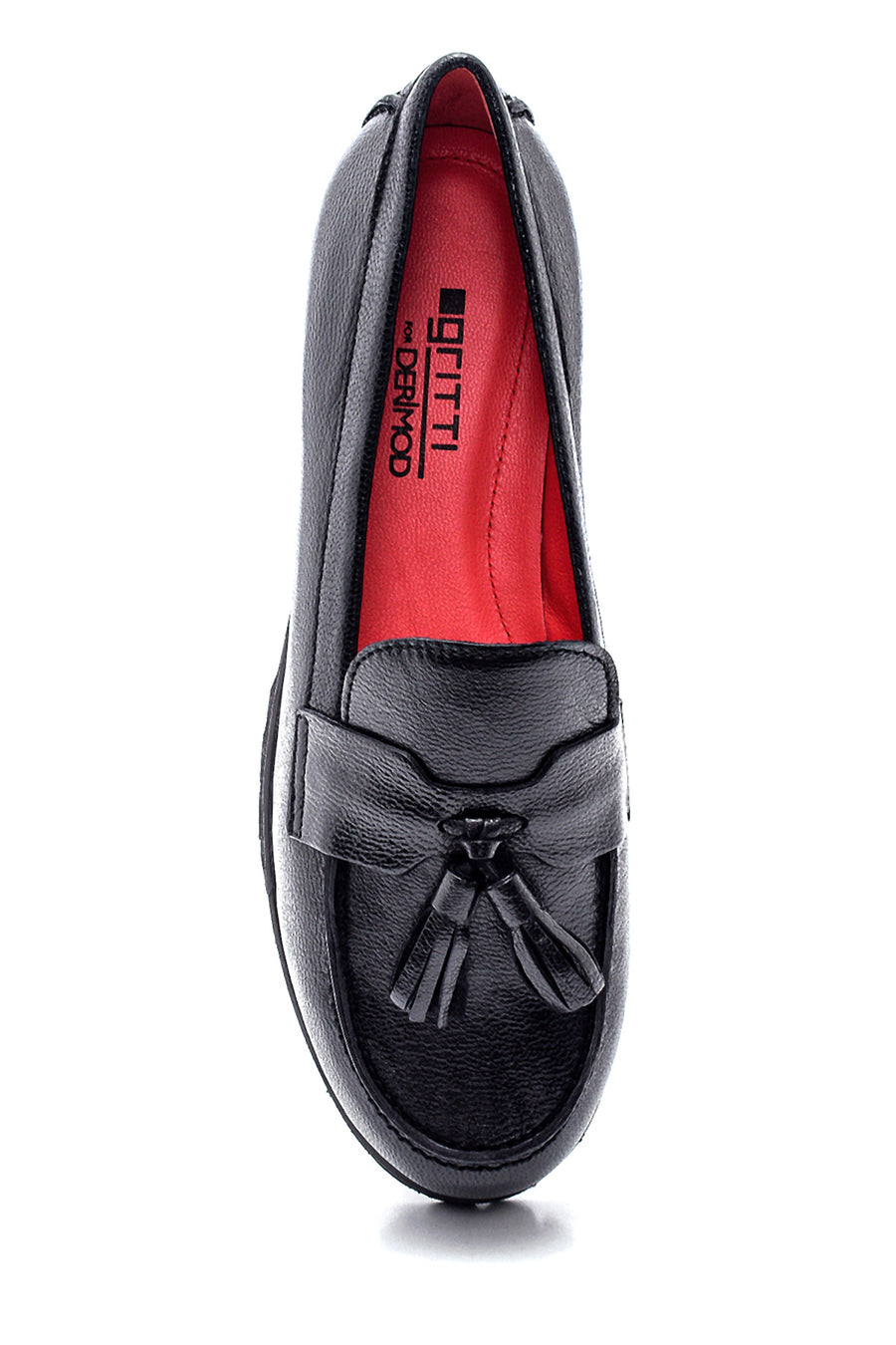 Kadın Gritti For Derimod Deri Loafer