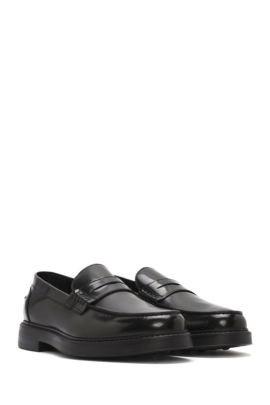 
Men's Black Leather Classic Loafer
