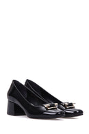 Buckle Detailed Women's Heeled Shoes | Derimod