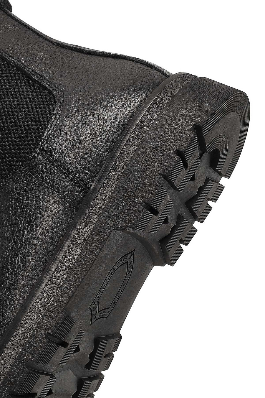 Male Black Leather Chelsea Boots