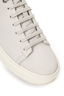 Erkek Beyaz Bağcıklı Deri Sneaker | Derimod