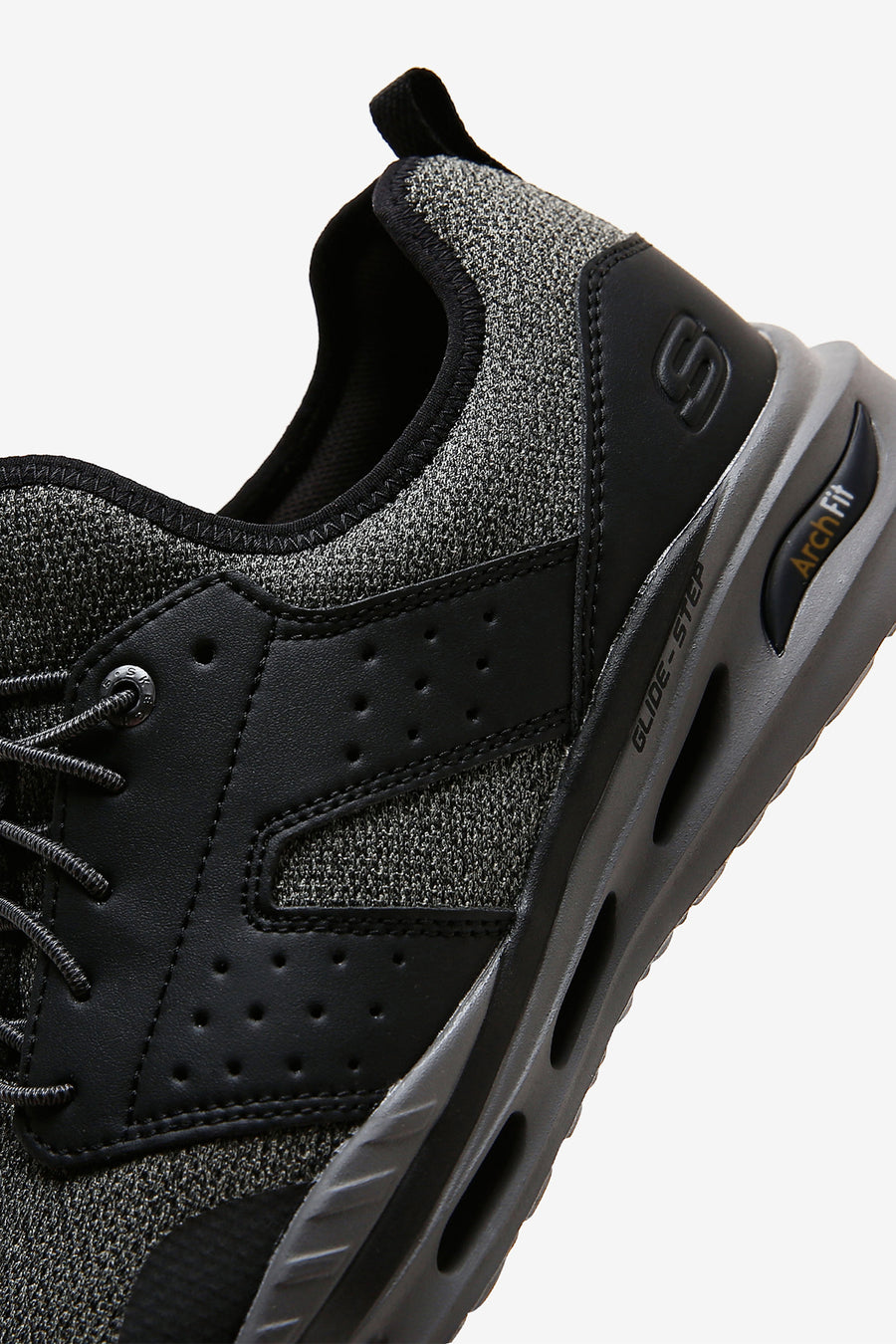 Skechers Men's Black Arch Fit Orvan - Germain Sneaker