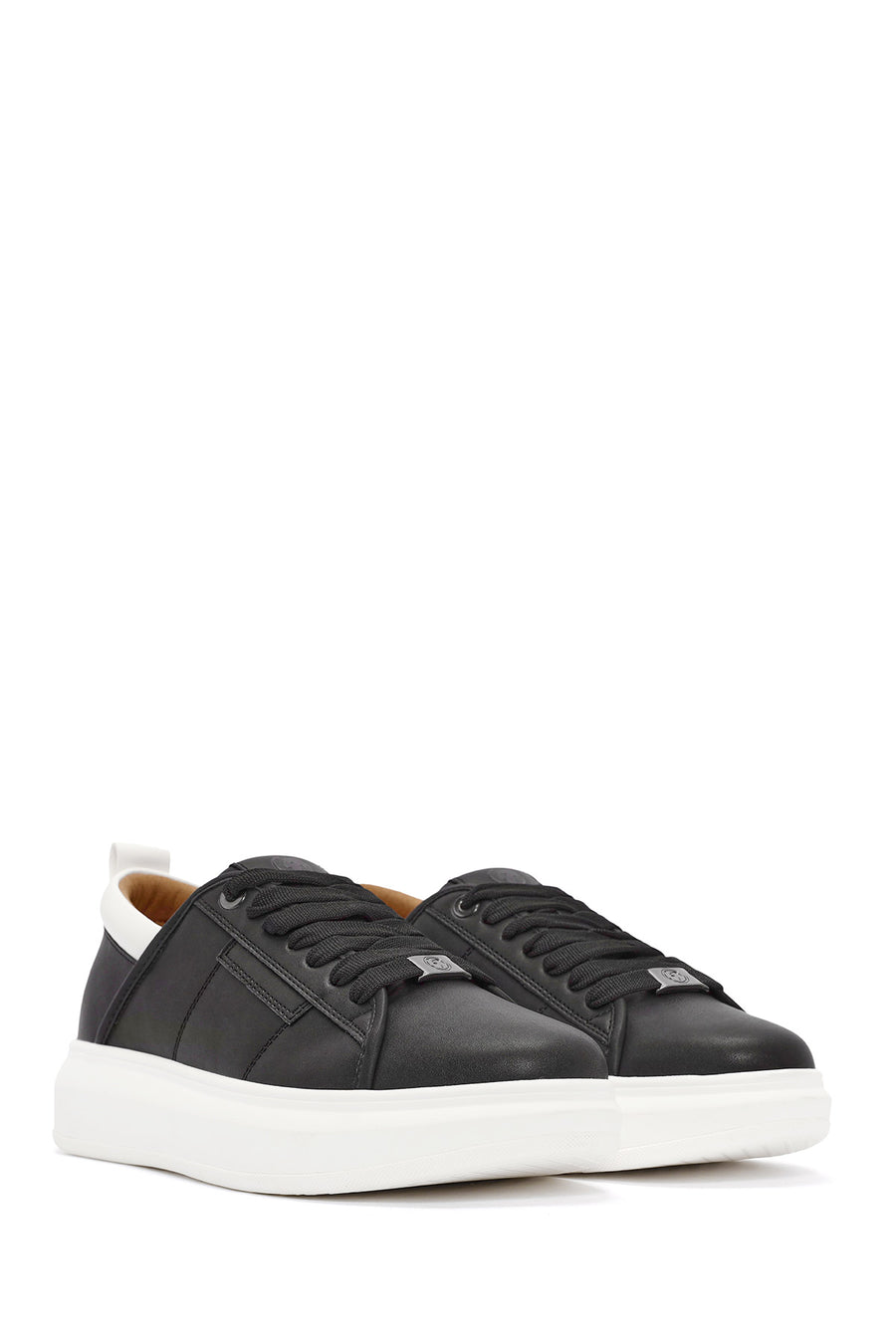 ACBC x Derimod Men's Black Lace-Up Sneakers