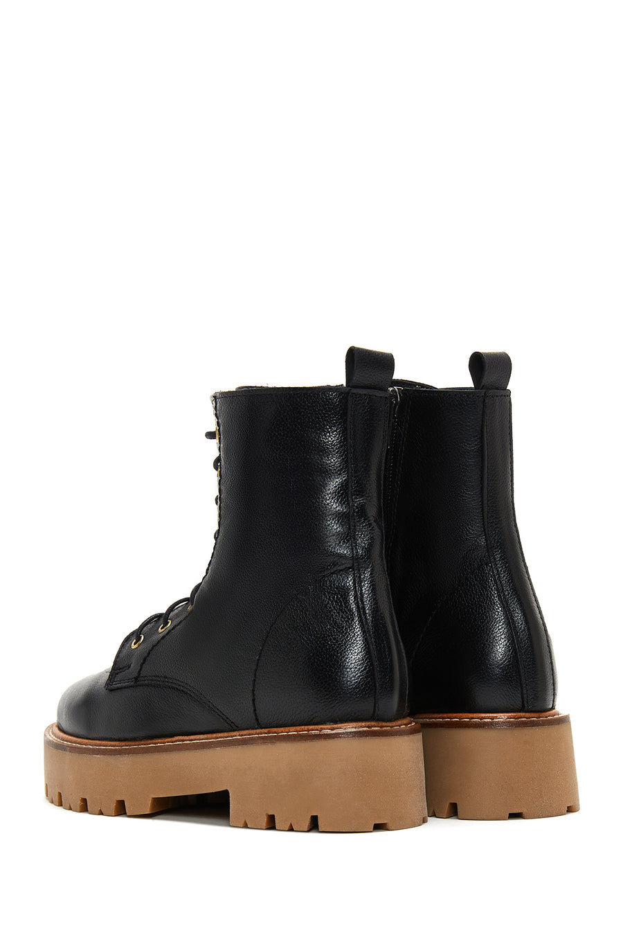 Women's Black Leather Boots