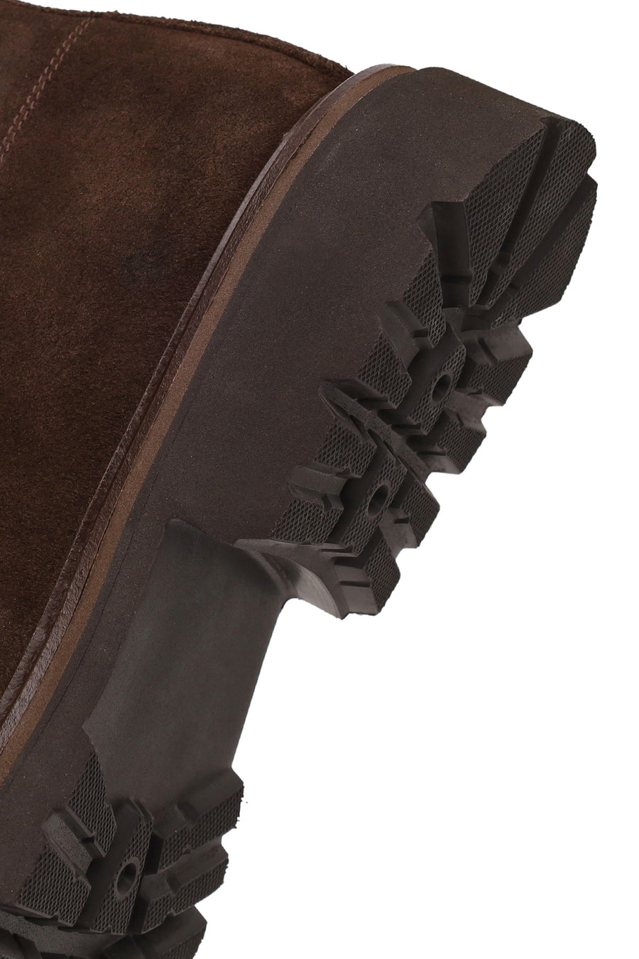 Male Brown Lace-up Suede Casual Boots
