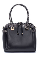Women's Snakeskin Pattern Detailed Shoulder Bag | Derimod