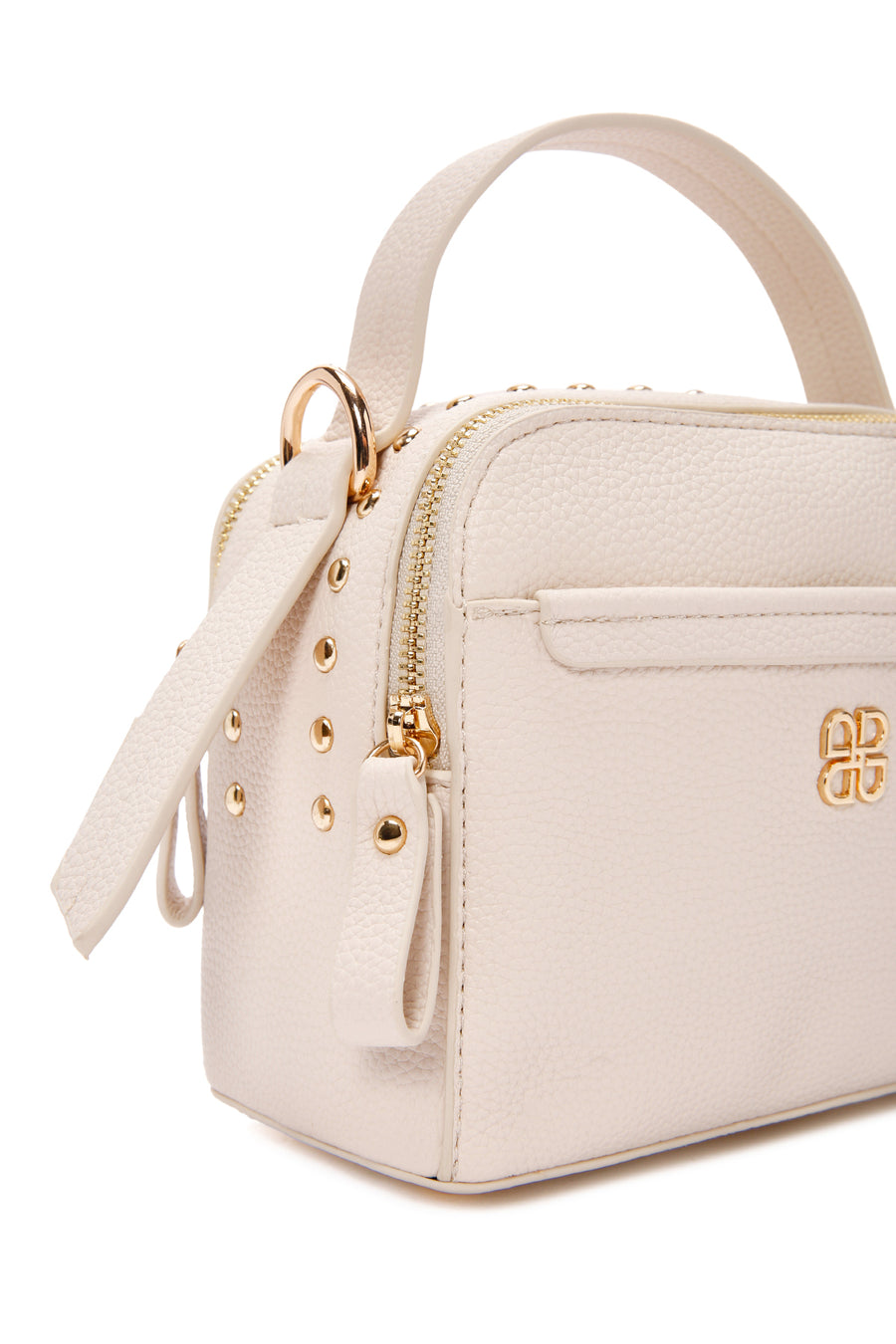 Women's Cream Long Strap Crossbody Bag