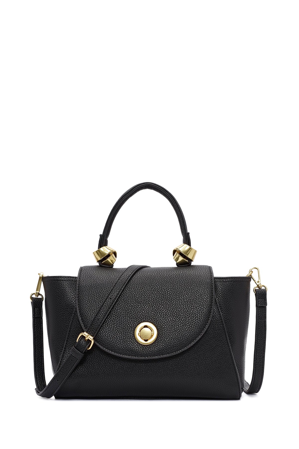 Women's Black Long Strap Mini Handbag 24WBD2479FT | Derimod