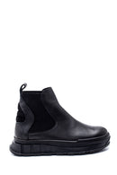 Women's Leather Thick Soled Boots | Derimod