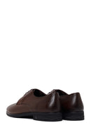 Male Brown Lace-Up Leather Casual Shoes | Derimod