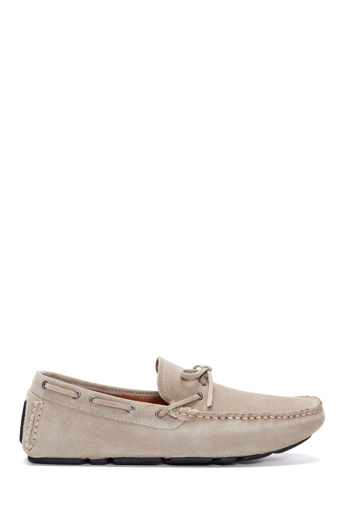 Erkek Vizon Süet Deri Casual Loafer 22SFD602010 | Derimod