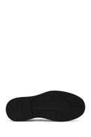 Erkek Siyah Kalın Tabanlı Deri Casual Loafer | Derimod