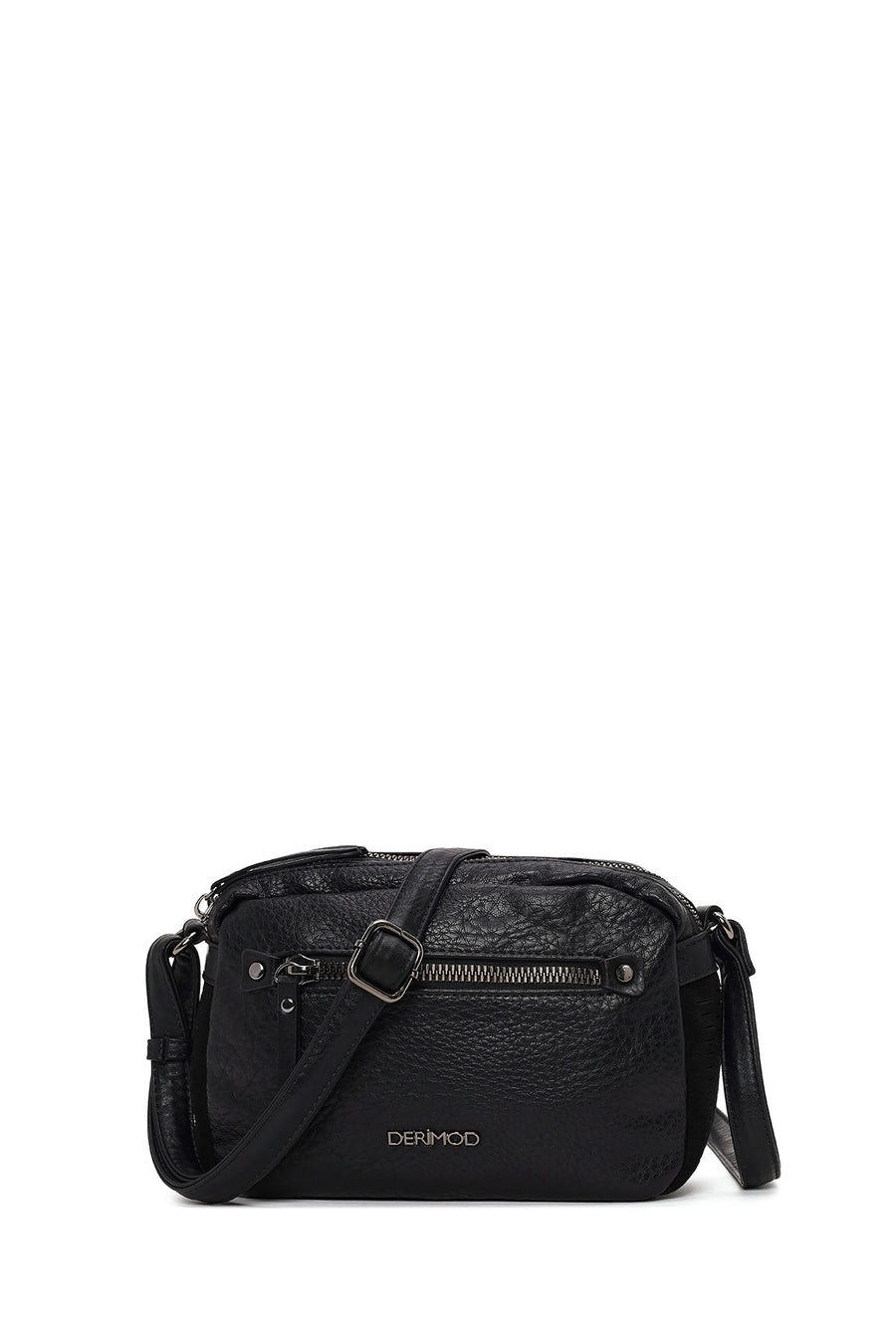 Woman Black Long-Strap Crossbody Bag WB100004SF | Derimod