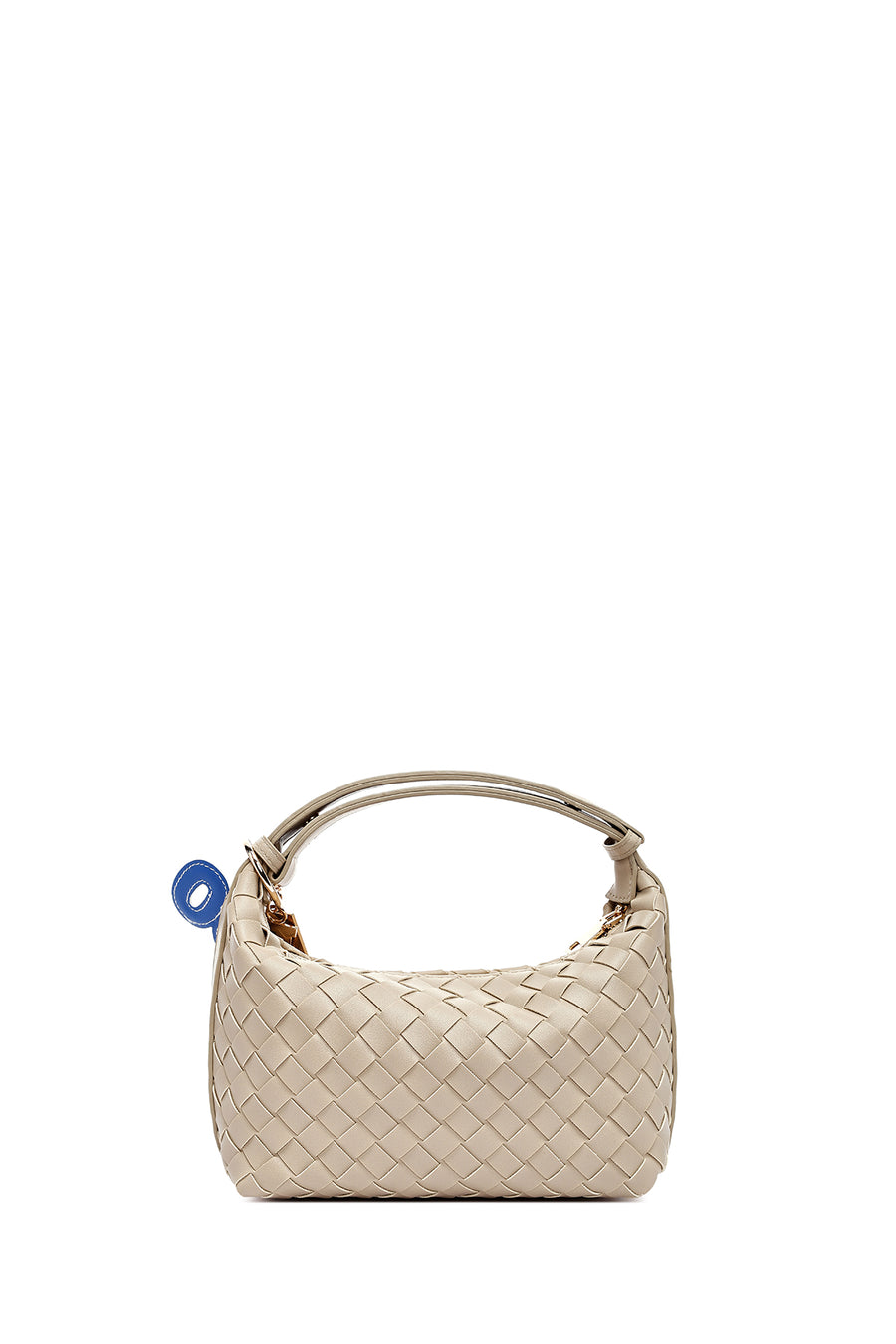 Women's Beige Accessory Knitted Mini Handbag