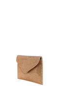 Woman Gold Chain Strap Embellished Evening Bag | Derimod