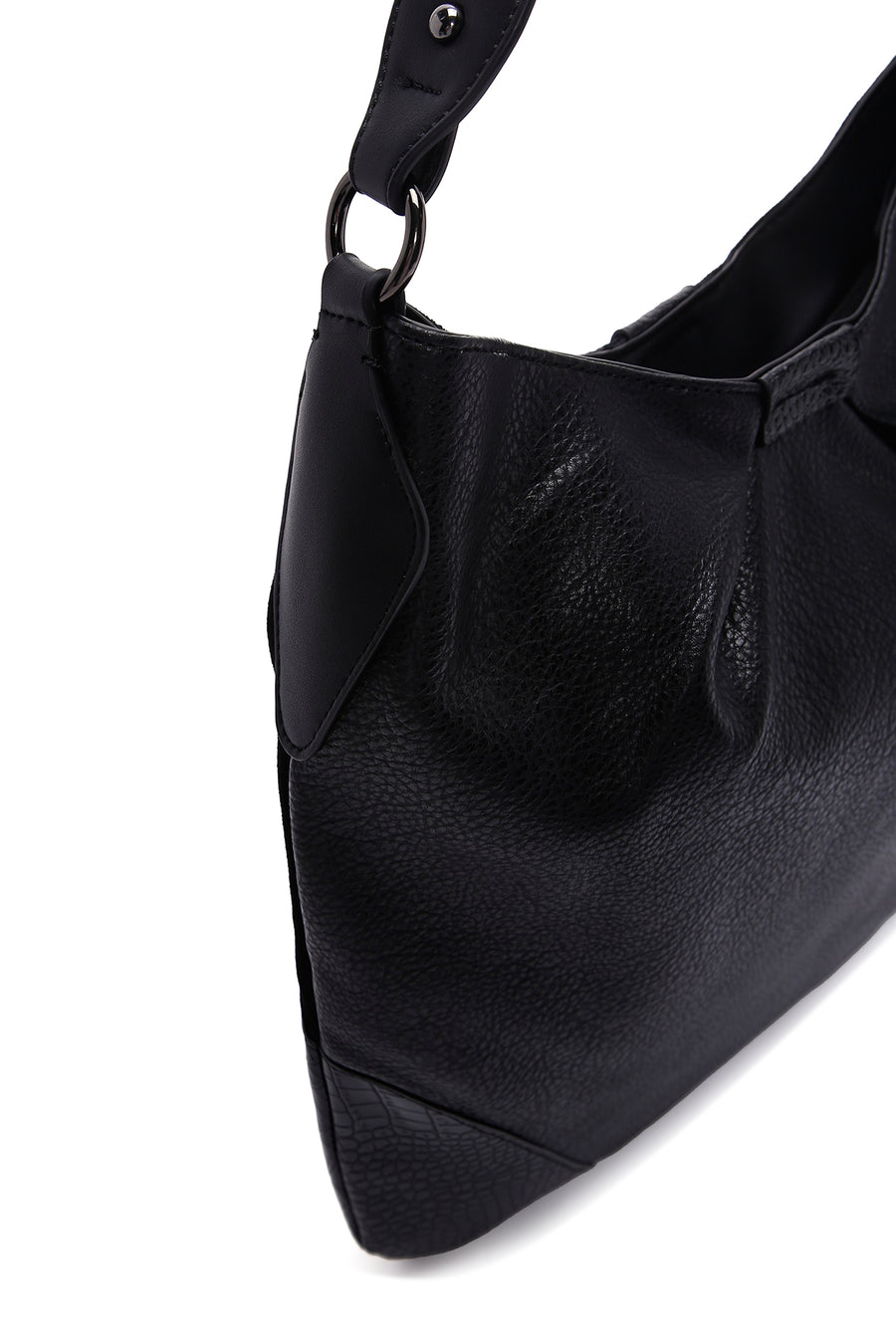 Women's Black Shoulder Bag