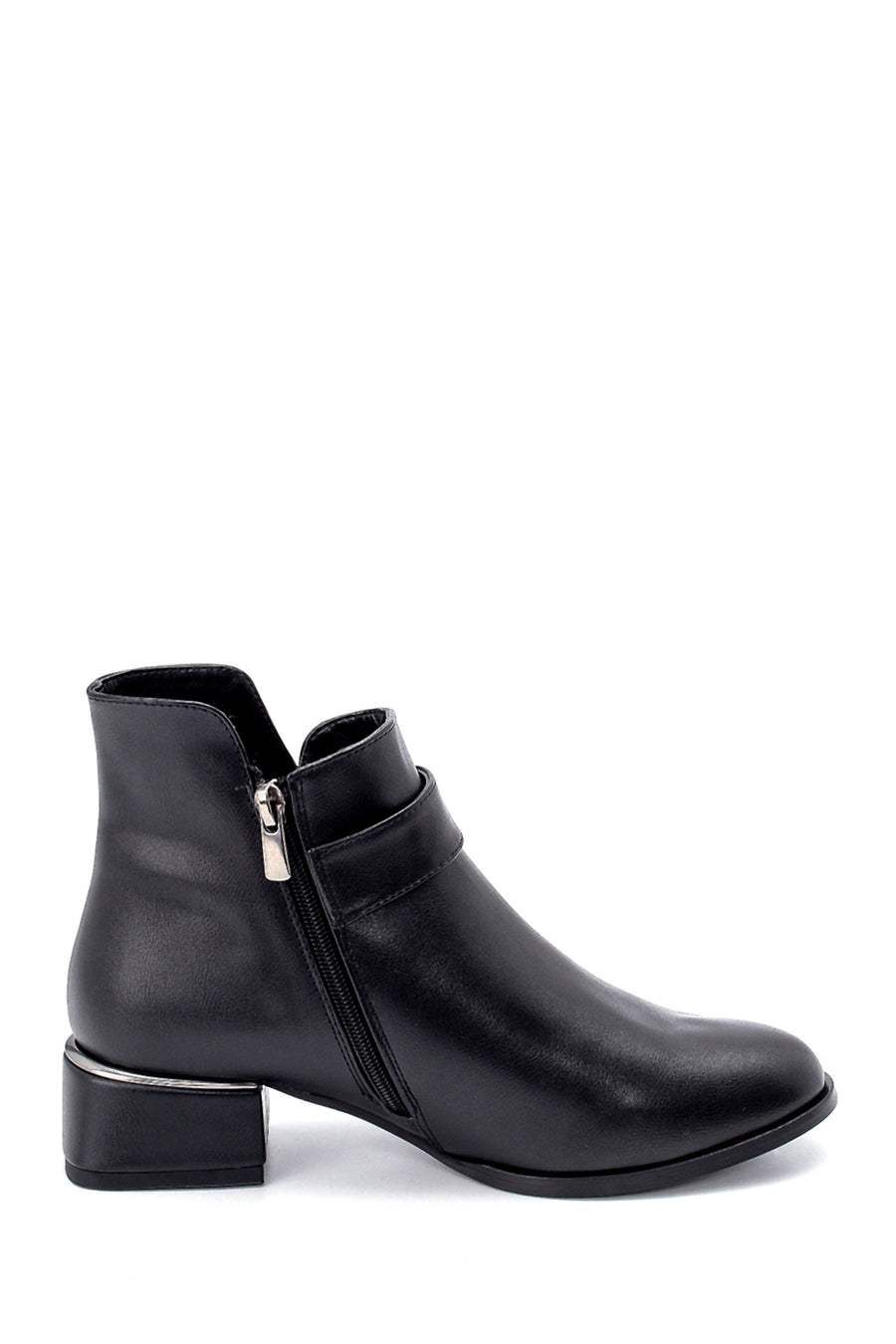 Women's Buckle Detailed Boots