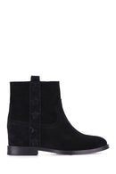 Wedge Heeled Women's Suede Boots | Derimod