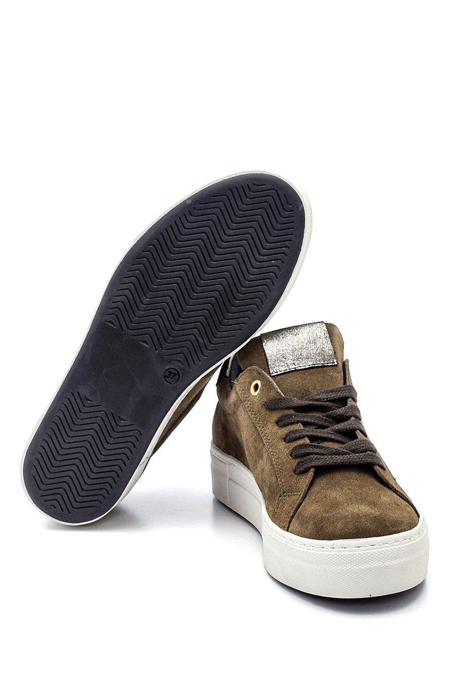 Women's Leather Suede Sneaker