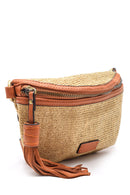 Women's Straw Waist Bag | Derimod