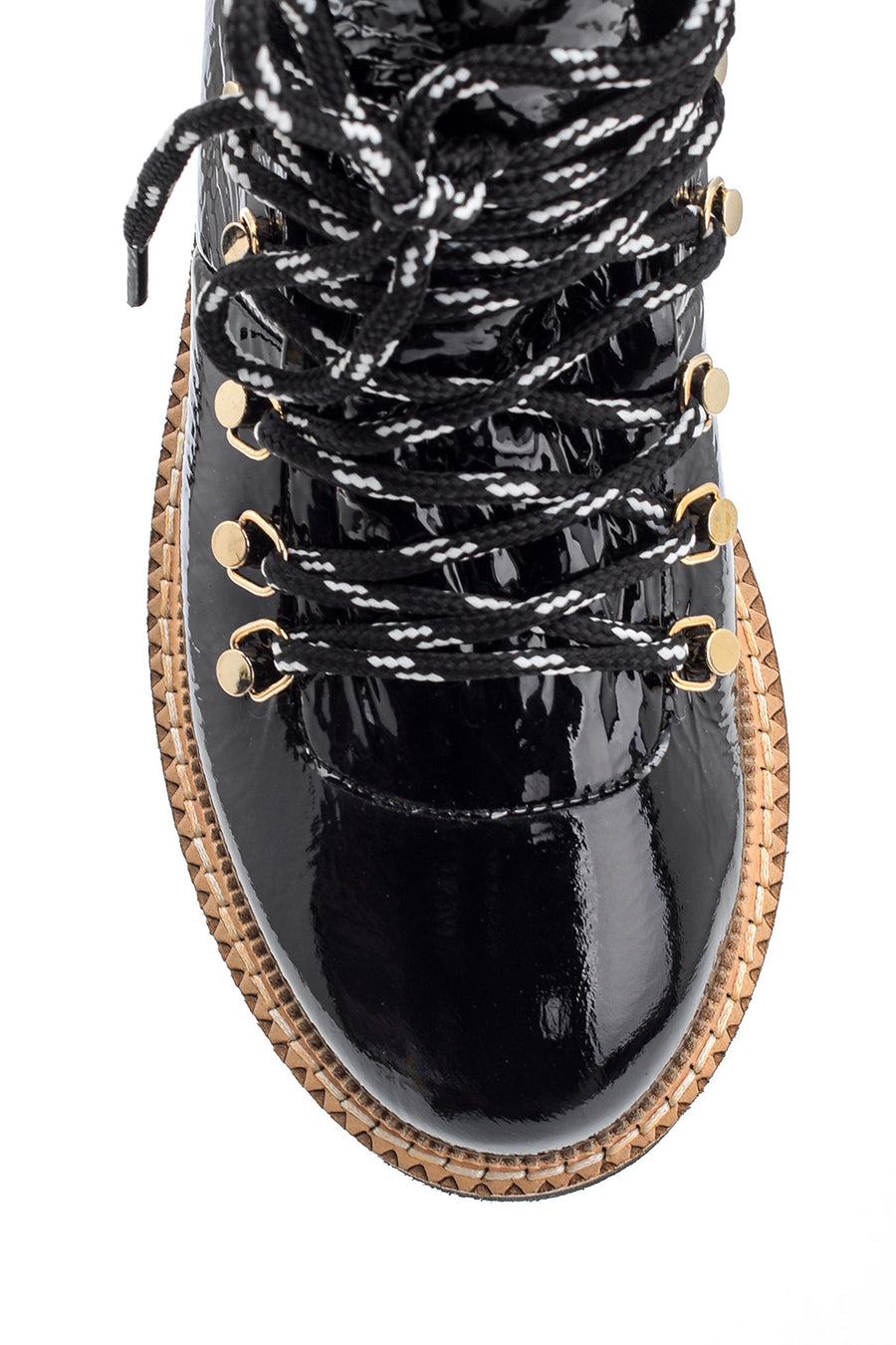 Women's Patent Leather Boots