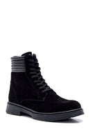 Men's Suede Leather Zippered Boots | Derimod