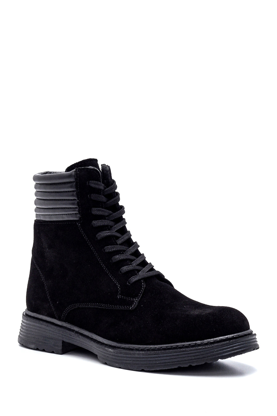 Men's Suede Leather Zippered Boots