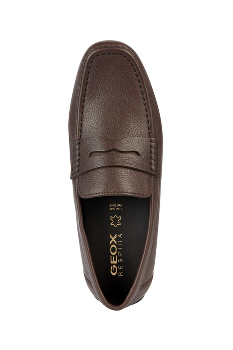Geox Erkek Kahverengi Kosmopolis + Grip Deri Maskülen Loafer