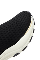 Women's Black Thick Soled Sneaker | Derimod