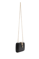 Woman Black Accessory-Detail Long Chain-Strap Mini Evening Clutch Bag | Derimod