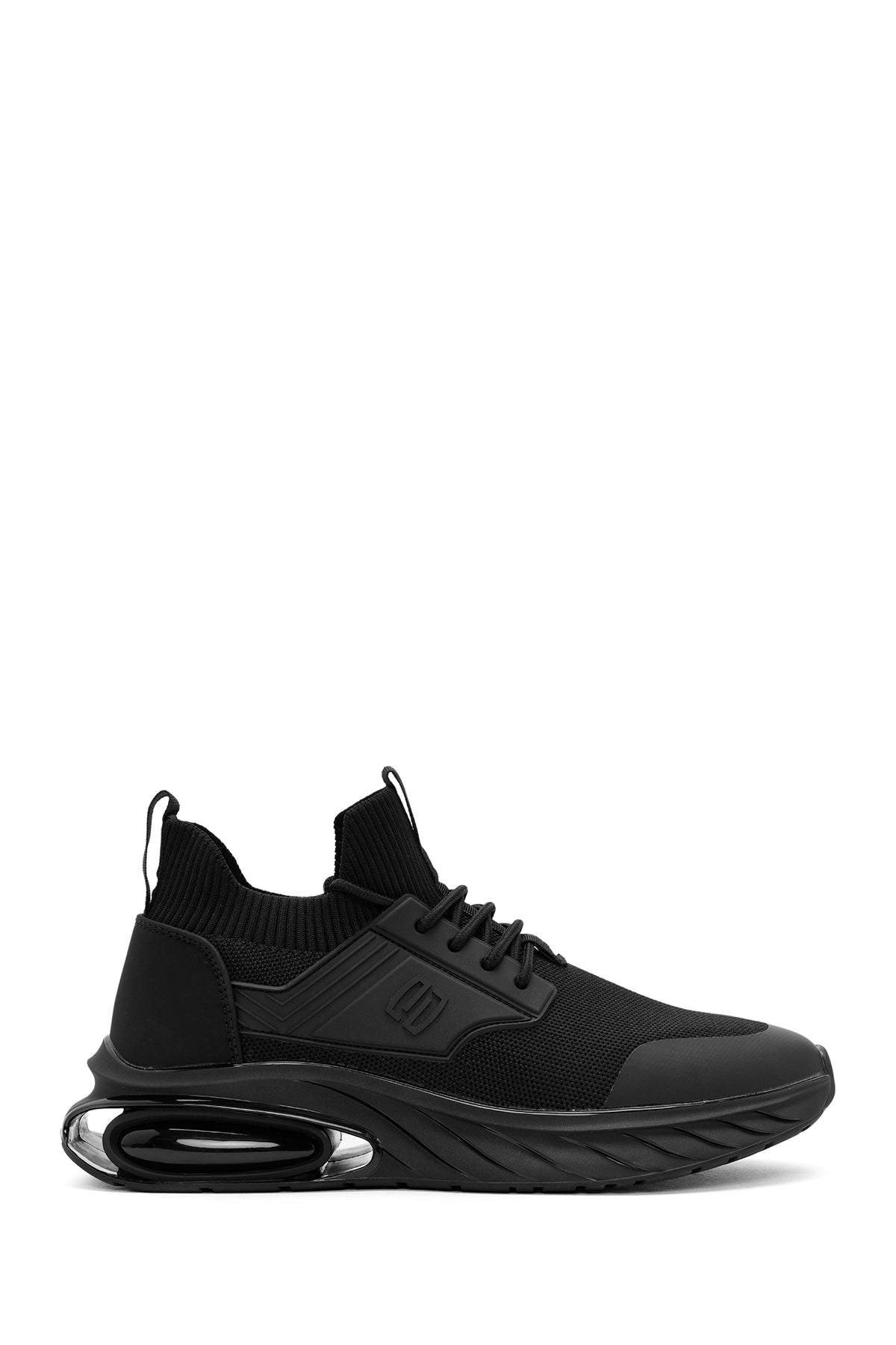 Men's Black Lace-Up Fabric Sneakers 24WFD69116F | Derimod