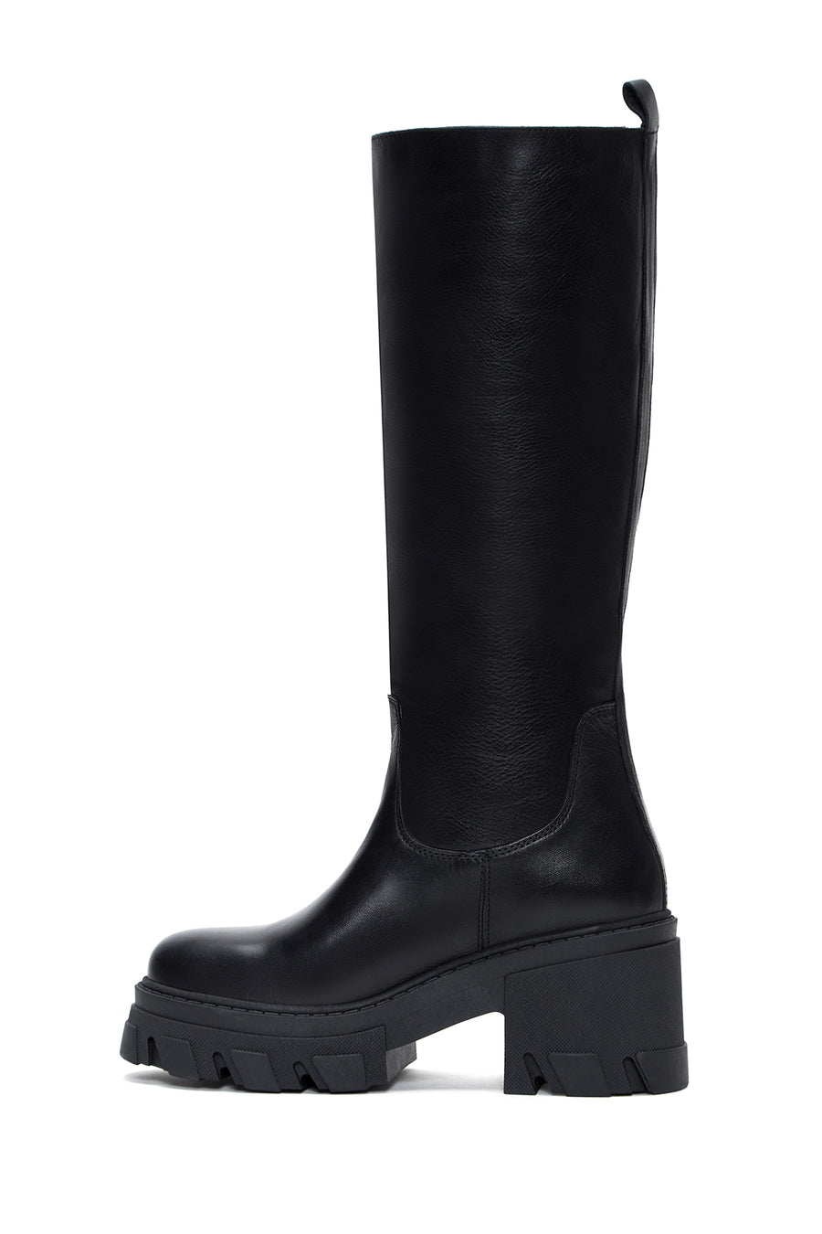Women's Leather Heeled Boots