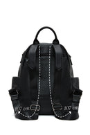 Women's Black Long Strap Casual Backpack | Derimod