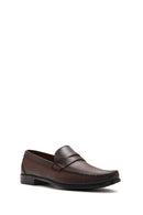 Men's Brown Leather Casual Loafer | Derimod