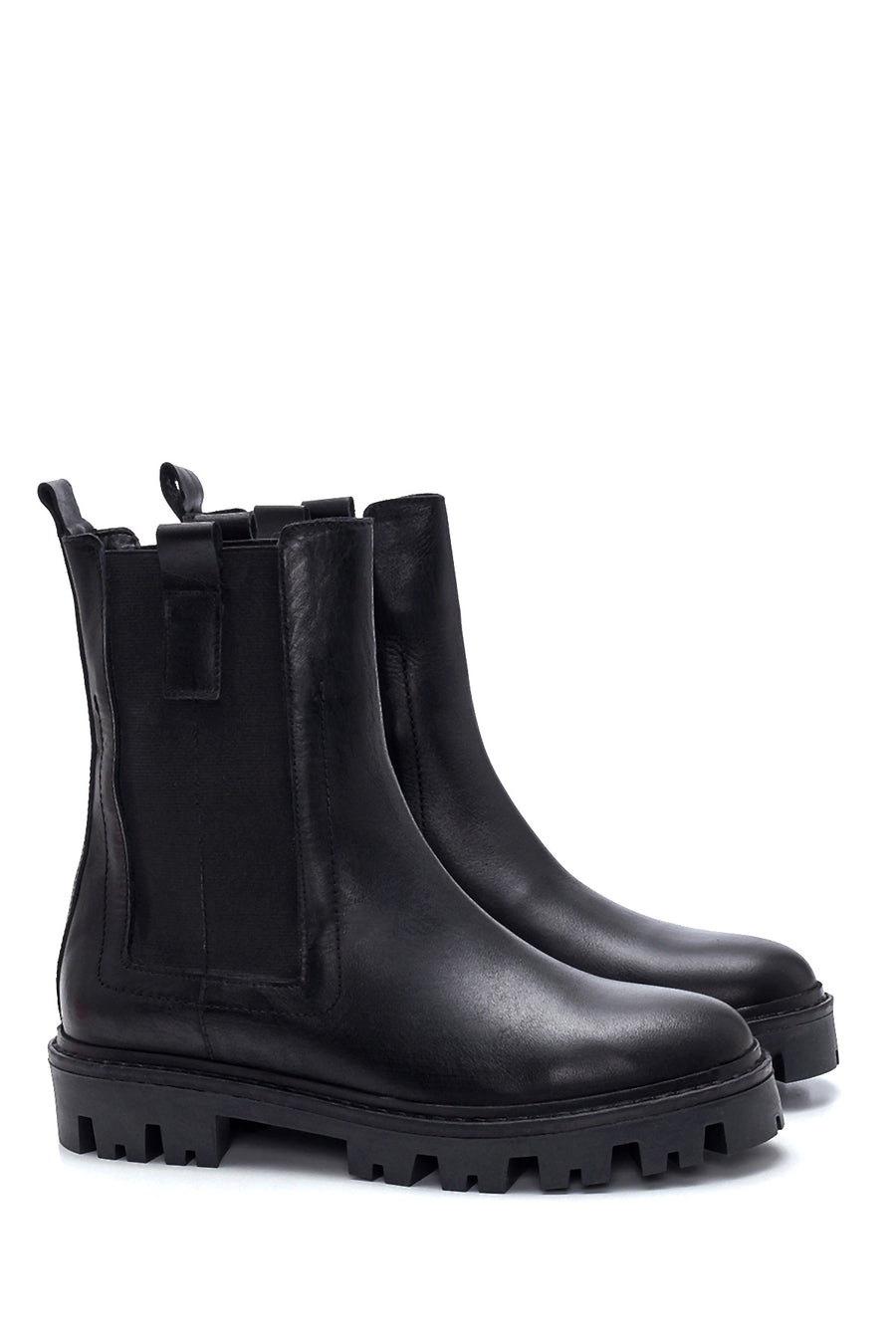 Women's Leather Chelsea Boots
