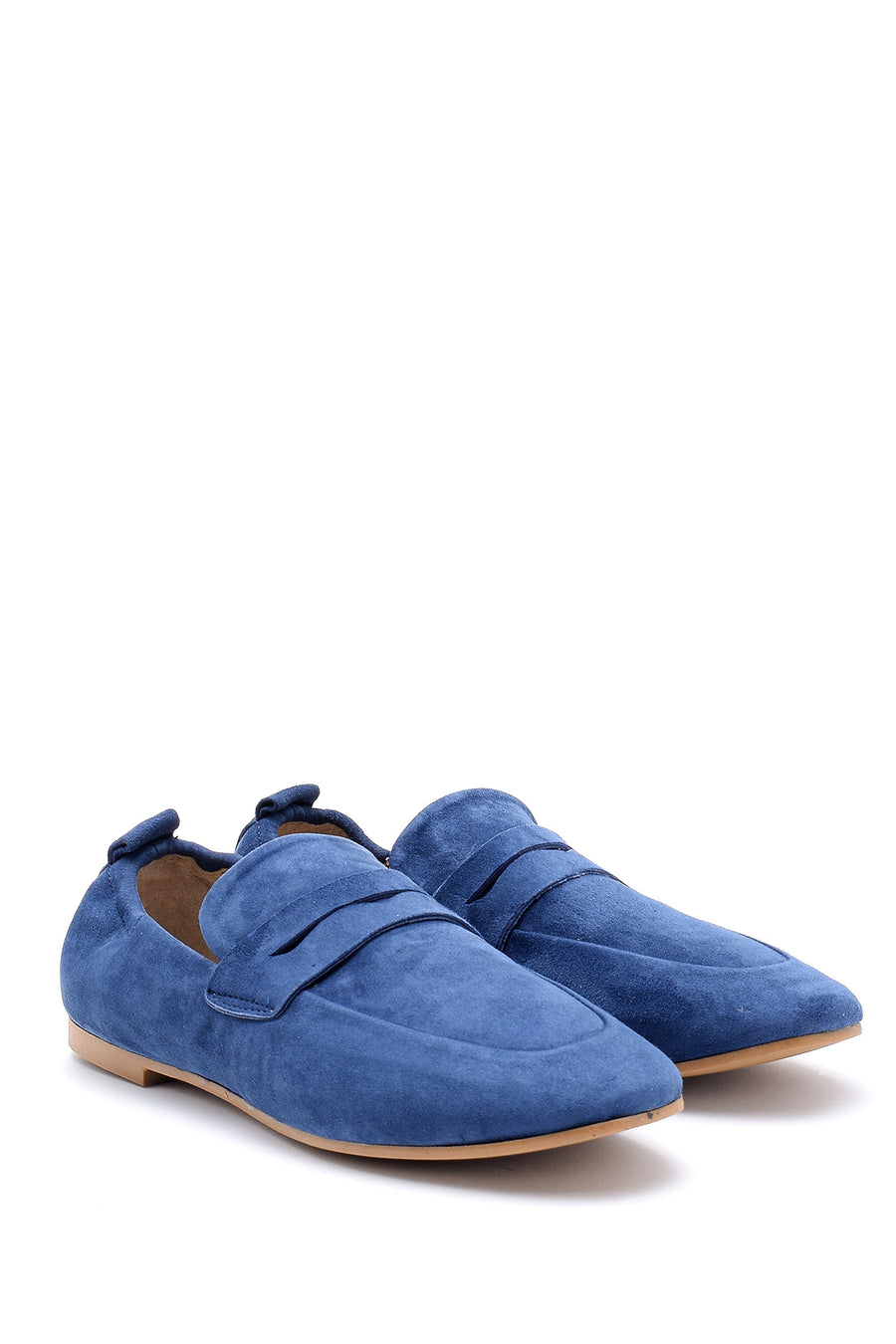 Women's Suede Leather Loafer