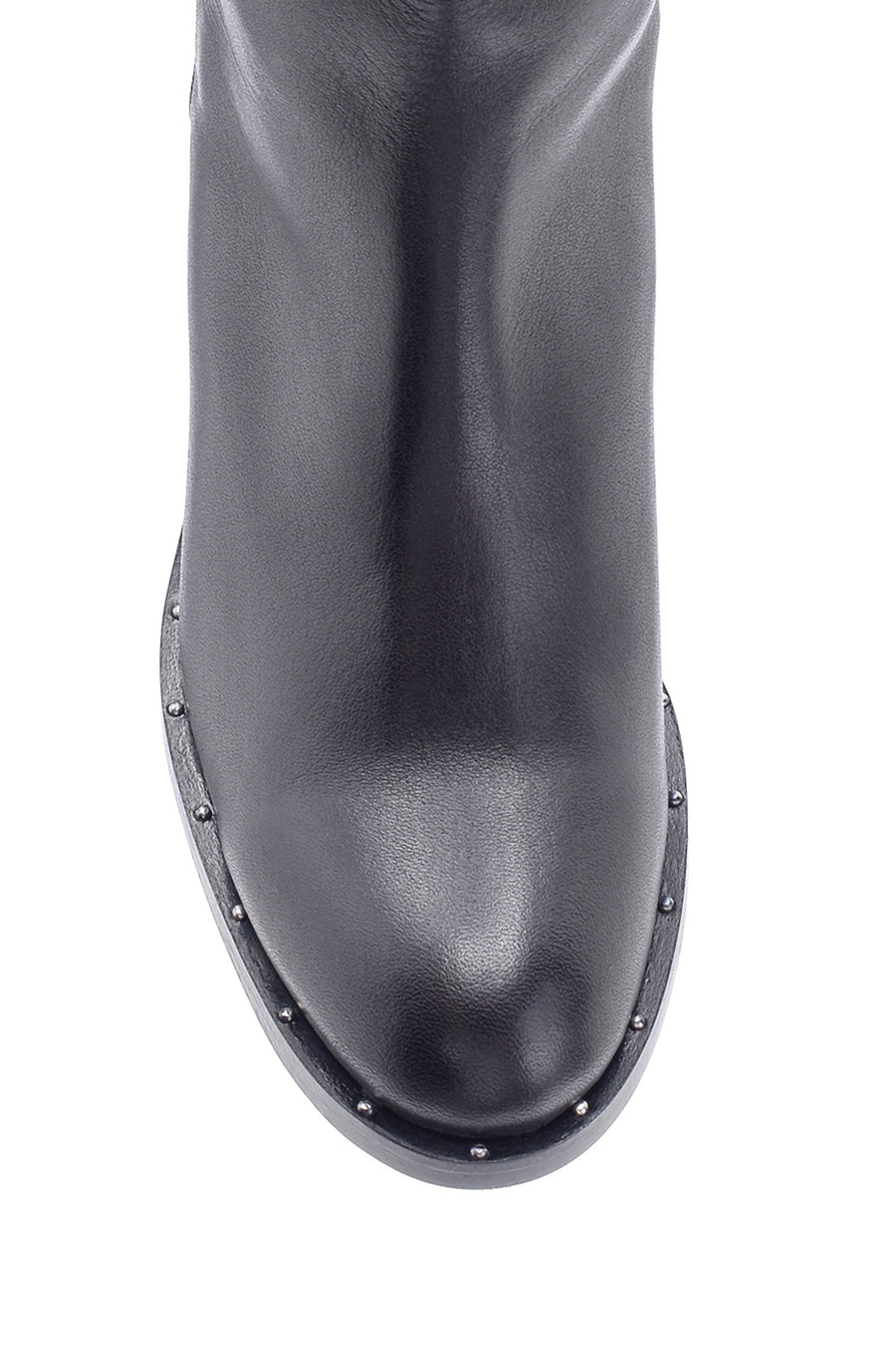 Women's Leather Heeled Boots
