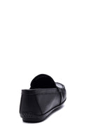 Erkek Siyah Deri Casual Loafer | Derimod