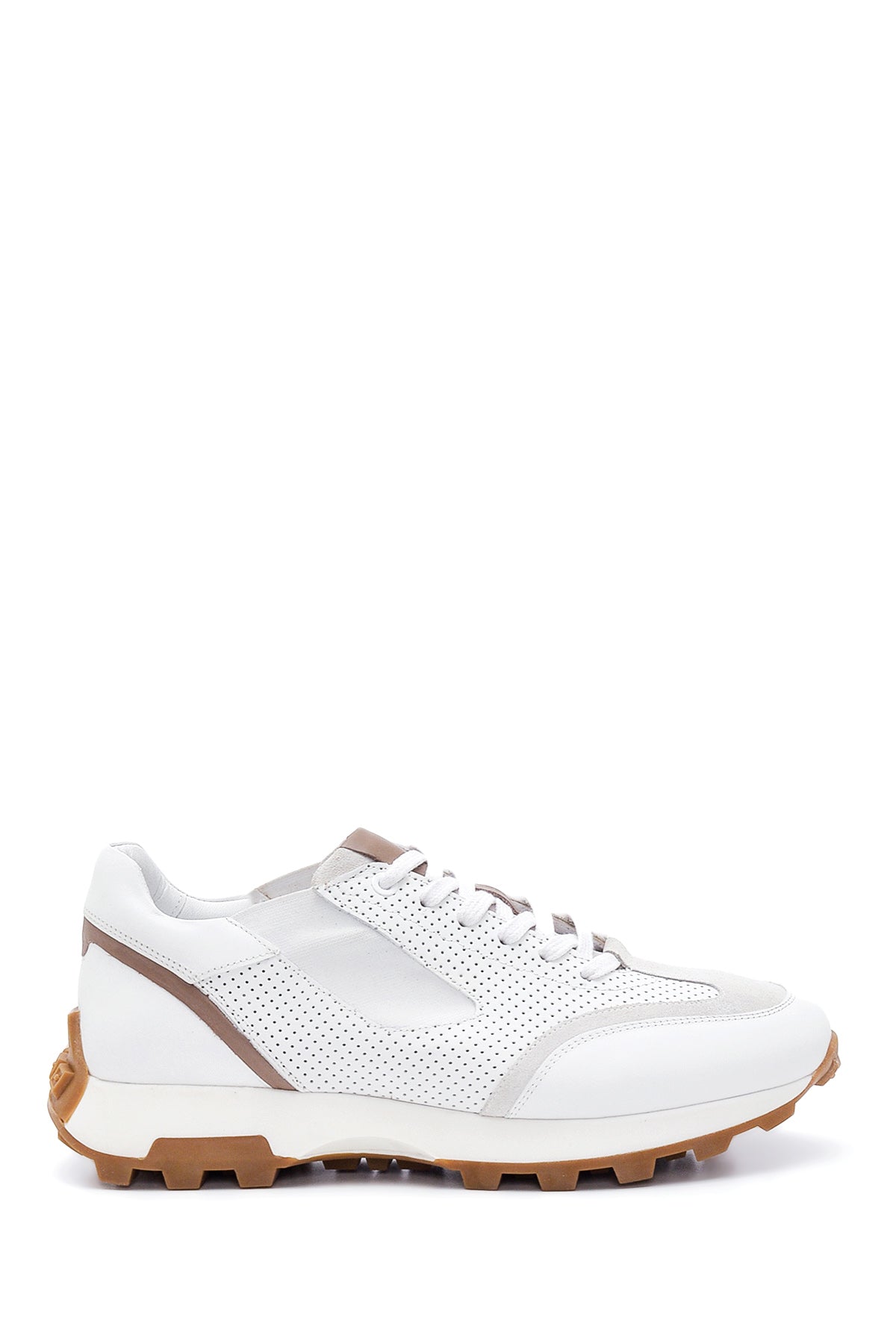 Erkek Deri Desenli Sneaker 22SFD617314 | Derimod