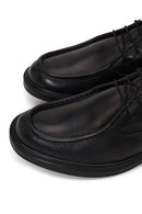 Male Black Lace-Up Leather Casual Shoes | Derimod
