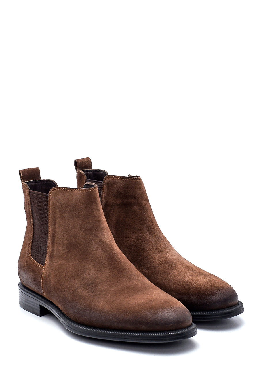 Men's Leather Suede Chelsea Boots