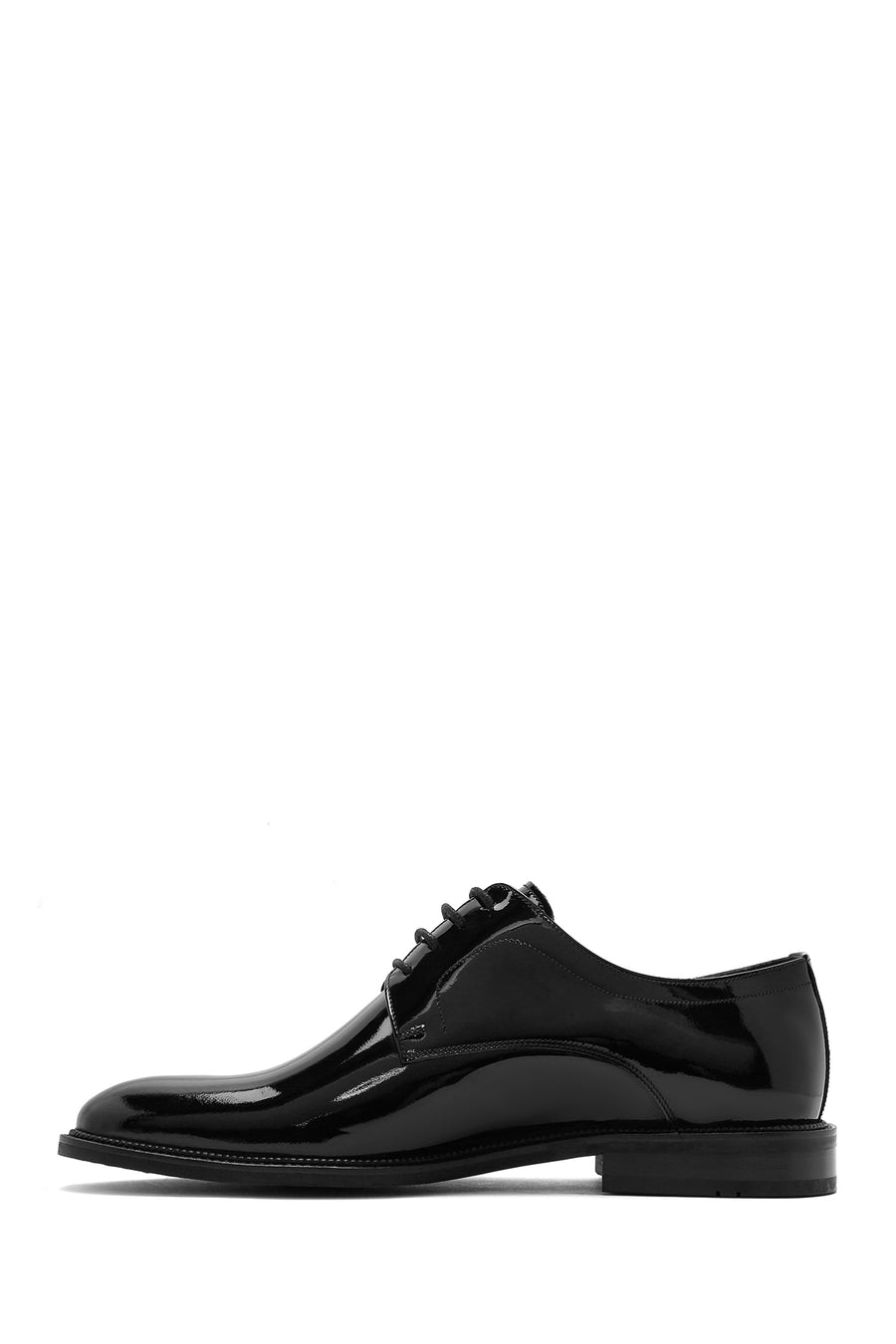 Men's Black Patent Leather Classic Shoes