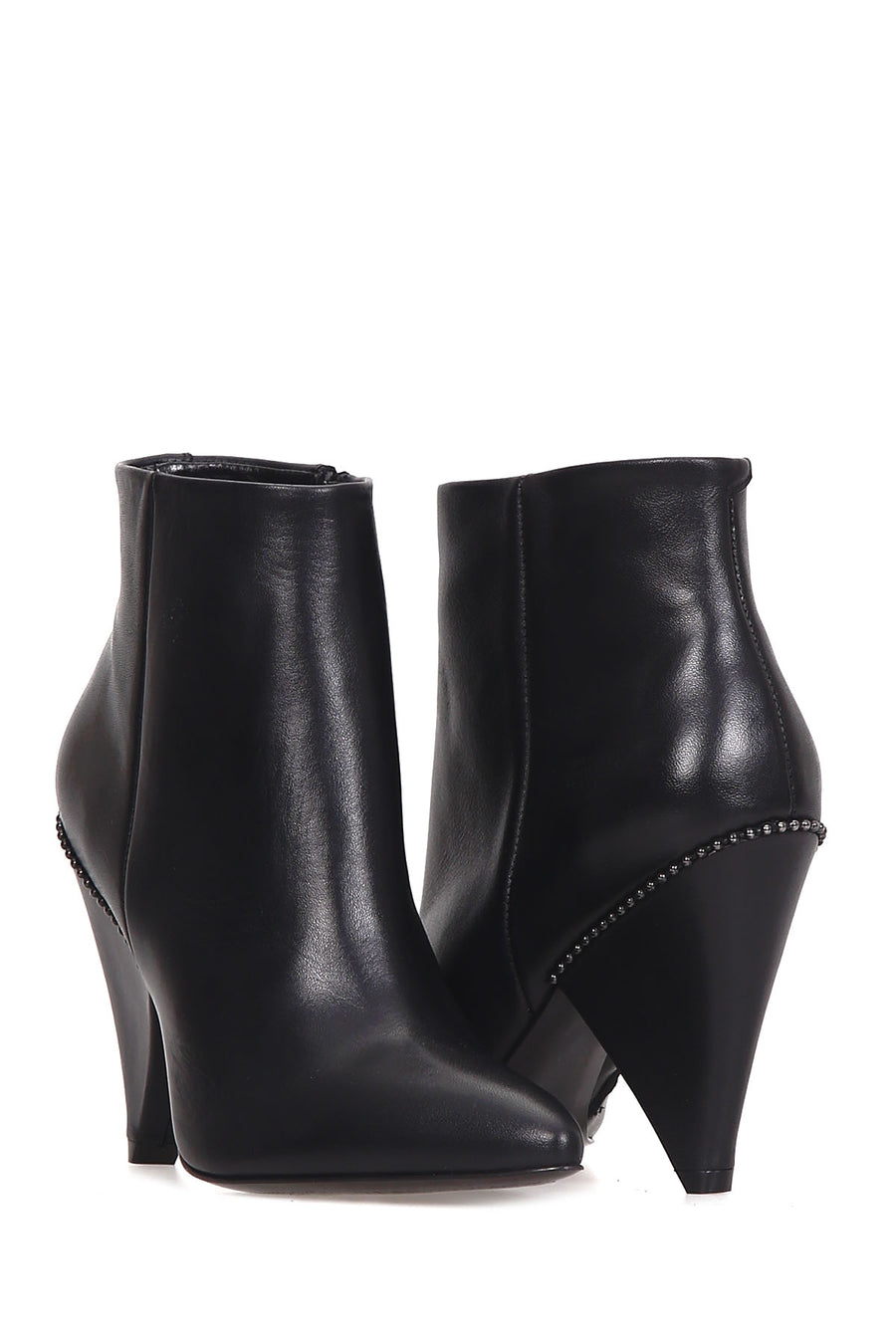 Women's Heeled Leather Boots