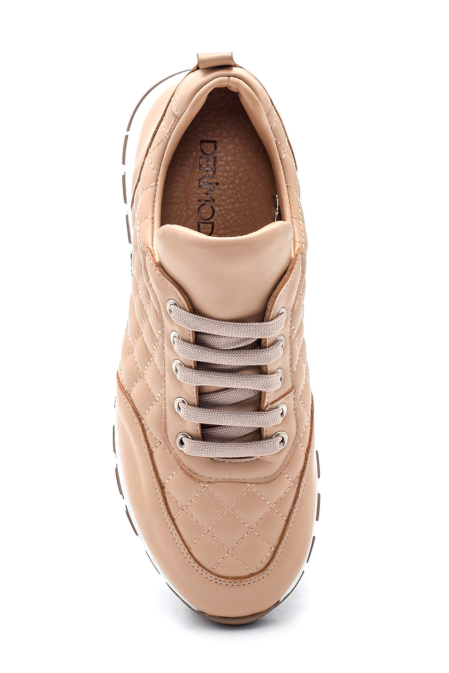 Kadın Deri Kapitone Sneaker