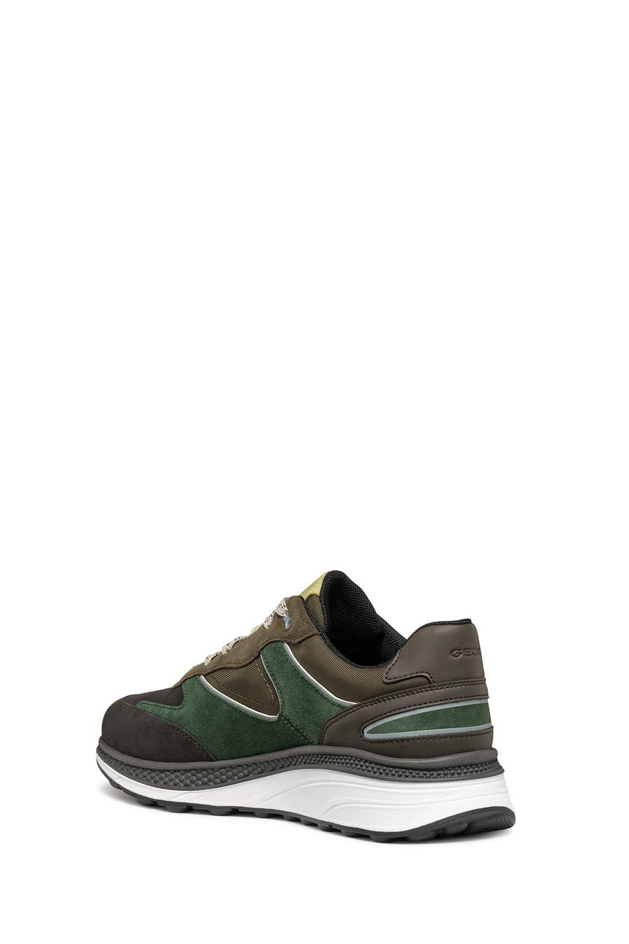 Geox Erkek Kahverengi Spherica Actif X1 Abx Bağcıklı Waterproof Deri Sneaker