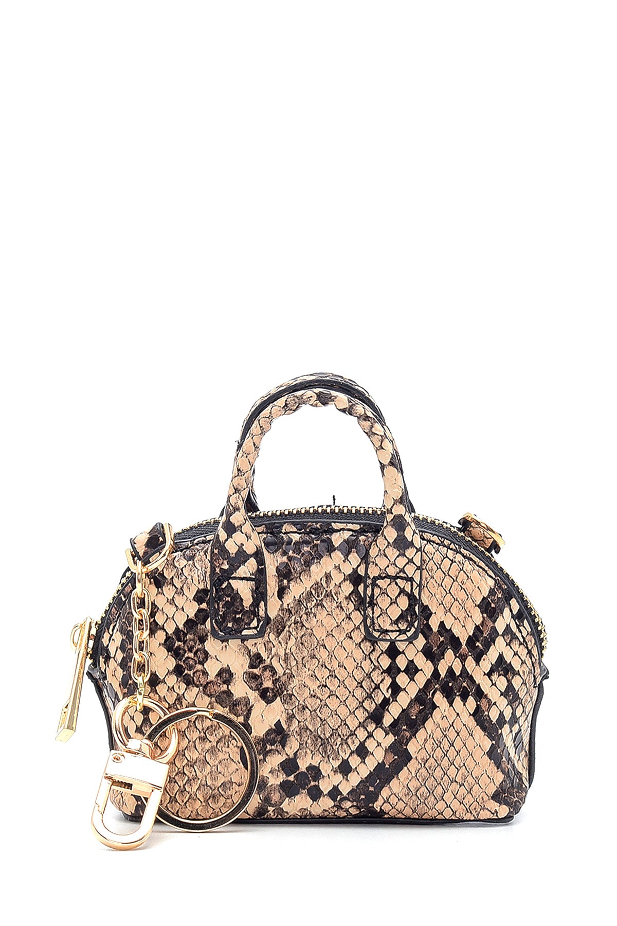 Women's Mini Snake Printed Shoulder Bag 21SBD270240 | Derimod